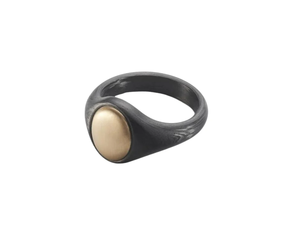 Prsten RC1780100 – 18kt & karbon