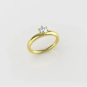 Solitaire elegance – – Laboratorijski dijamanti