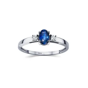 ZP3 18 kt Modri safir & DIA